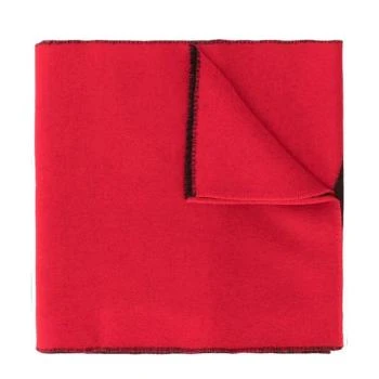 推荐Balenciaga 巴黎世家 女士红色LOGO图案围巾 530047-320B0-6460商品