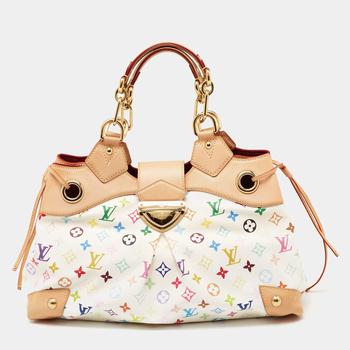 路易威登包评价, [二手商品] Louis Vuitton | Louis Vuitton White Multicolor Monogram Canvas Ursula Bag商品图片 7.7折, 满1件减$100, 满减