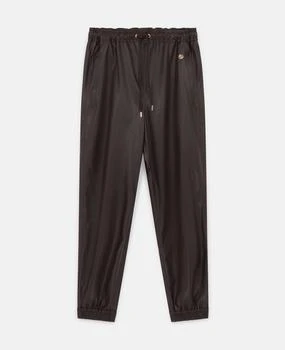 Stella McCartney | Stella McCartney - Drawstring Alter Mat Joggers, Woman, Dark chocolate brown, Size: 38,商家Stella McCartney,价格¥6283