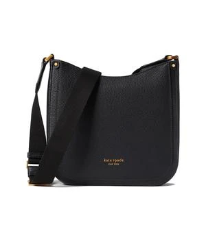 Kate Spade | Roulette Pebbled Leather Medium Messenger 6.4��折起