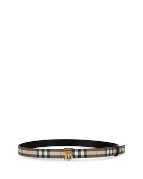 巴宝莉皮带, Burberry | Women's Reversible Vintage Check Belt商品图片 