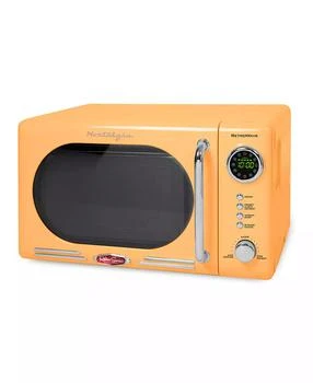 Nostalgia | Retro 0.7 Cubic Foot 700 Watt Countertop Microwave Oven,商家Macy's,价格¥1496