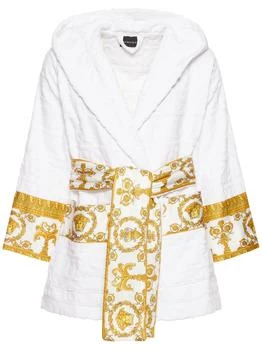 Versace | Short Cotton Bathrobe,商家LUISAVIAROMA,价格¥4121