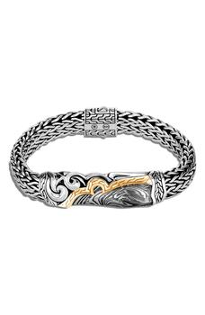 商品18K Gold & Sterling Silver Classic Chain Bracelet图片