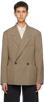 Lemaire | Beige Soft Tailored Blazer 