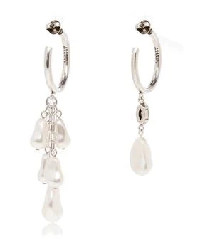 推荐Isabel Marant Pearl Charms Hoop Earrings商品