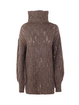 Uma Wang | Uma Wang Turtleneck Oversized-Fit Knitted Sweater商品图片,8.6折