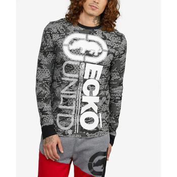 加拿大Ecko Unltd, Ecko Unltd | Men's Tag Up Thermal Sweater商品图片 满$99享7.5折, 满折