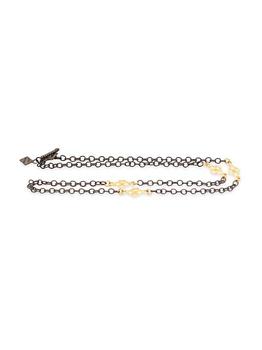 商品Armenta | Old World 18K Gold, Yellow Gold & Blackened Silver Scroll Station Chain-Link Necklace,商家Saks Fifth Avenue,价格¥6311图片