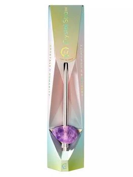 Gem-Water | Amethyst Crystal Stainless Steel Straw,商家Saks Fifth Avenue,价格¥295