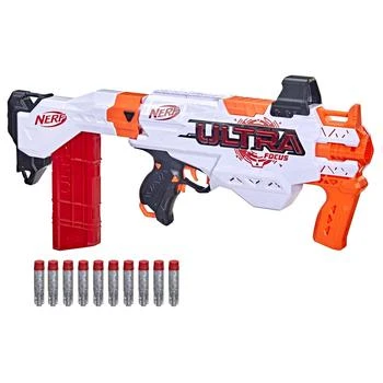 Nerf | NERF Ultra Focus Motorized Blaster, 10-Dart Clip, 10 AccuStrike Ultra Darts, Stock, Compatible Only Ultra Darts (Amazon Exclusive) 9折