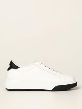 推荐Dsquared2 Bumper leather sneakers商品