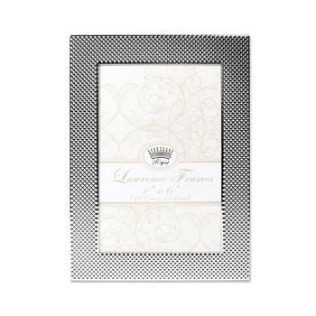 商品Lawrence Frames | Fawn Pin Dot Pattern Silver Metal Picture Frame - 4" x 6",商家Macy's,价格¥170图片