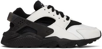 Black & White Air Huarache Sneakers