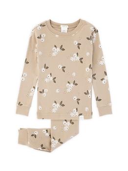 商品Baby Girl's Gooseberry Cotton Pajama Shirt & Pants Set图片
