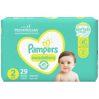 Pampers Swaddlers | Diapers, Ultra Absorbent and Soft Disposable 2 (29 ct),商家Walgreens,价格¥110