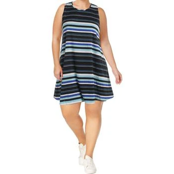 推荐Tommy Hilfiger Womens Striped Sleeveless Wear to Work Dress商品