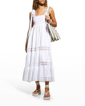 推荐Addy Washed Linen Midi Dress商品