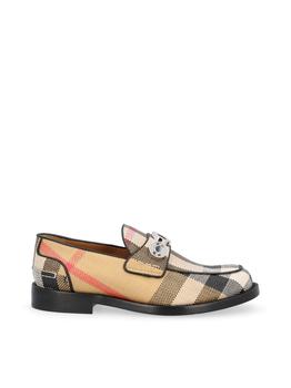 巴宝莉鞋好用吗, Burberry | Burberry Women's Beige Other Materials Loafers商品图片 