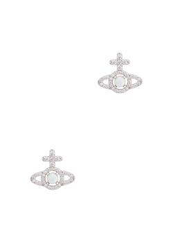 Vivienne Westwood | Olympia orb silver-tone stud earrings商品图片,