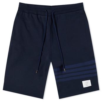 thom browne代购, Thom Browne | Thom Browne Tonal 4 Bar Sweat Short商品图片 7.5折