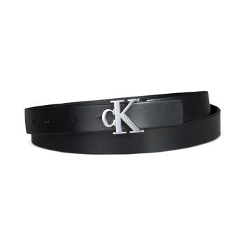 推荐Women's CK Monogram Buckle Skinny Belt商品