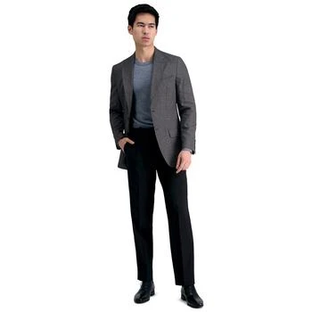 Haggar | Men’s Premium Comfort Straight-Fit 4-Way Stretch Wrinkle-Free Flat-Front Dress Pants,商家Macy's,价格¥537