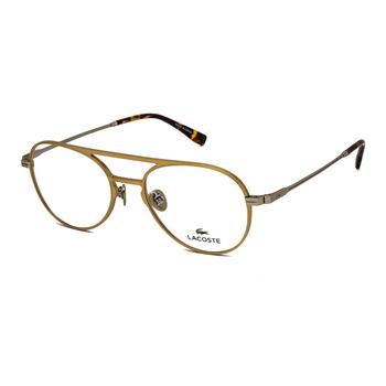 推荐Lacoste Mens Gold Tone Round Eyeglass Frames L2274E71453商品