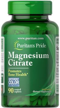 商品Puritan's Pride | Magnesium Citrate 200 mg 90 Caplets,商家Puritan's Pride,价格¥115图片