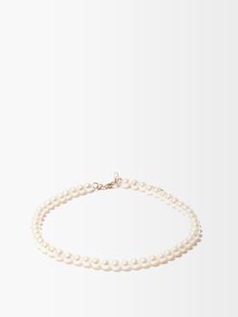 MATEO, MATEO | Not Your Mother's pearl & 14kt gold anklet商品图片 