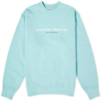 Sporty & Rich | Sporty & Rich Athletic Club Crew Sweat,商家END. Clothing,价格¥492