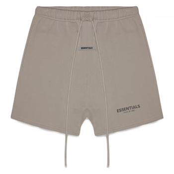 essentials短裤, Essentials | Fear Of God Essentials Taupe Reflective Shorts商品图片 8.4折