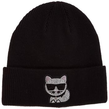 Karl Lagerfeld Paris | Karl Lagerfeld K/Ikonik Embellished Choupette Beanie商品图片,8.6折