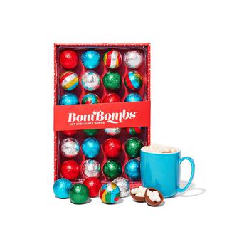 商品BomBombs Holiday Hot Chocolate Bomb Gift Set, Set of 24图片