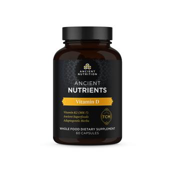 商品Ancient Nutrition | Ancient Nutrients Vitamin D | Capsules (60 Capsules),商家Ancient Nutrition,价格¥212图片