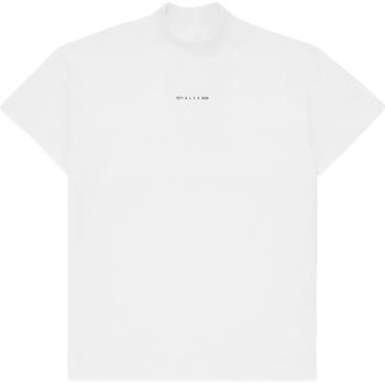 推荐Logo Mock Neck T-Shirt - White商品