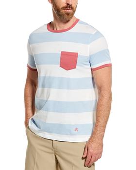 推荐Brooks Brothers Wide Stripe T-Shirt商品
