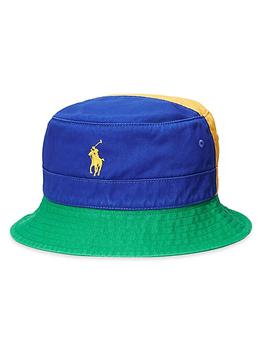 拉夫劳伦帽子新款, Ralph Lauren | Loft Colorblocked Bucket Hat商品图片 5折