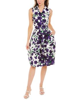 samantha sung是什么牌子, SAMANTHA SUNG | Samantha Sung Claire D Shirtdress商品图片 3.9折