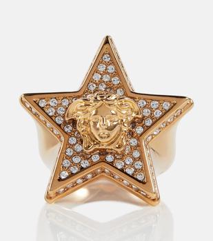 商品Versace | La Medusa crystal-embellished ring,商家MyTheresa,价格¥1898图片