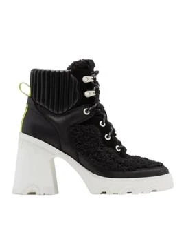 SOREL | Brex Heel Cozy Boots In Black, Sea Salt 6.3折