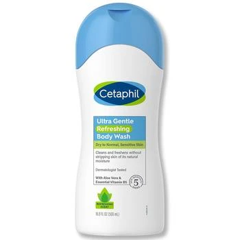 Cetaphil | Ultra Gentle Body Wash, Refreshing Scent,商家Walgreens,价格¥91