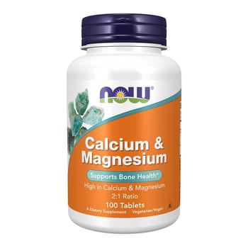 商品Now Foods Magnesium Citrate Nervous System Support 200 mg Tablets, 100 Ea图片