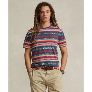 Ralph Lauren | Men's Classic Fit Striped Jacquard T-Shirt 6折, 独家减免邮费