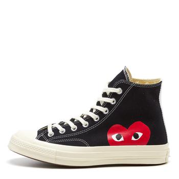 推荐Comme des Garcons Play High Top Converse - Black商品