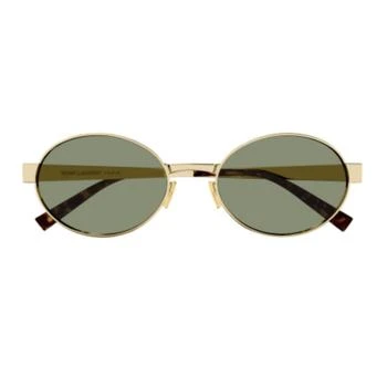 Yves Saint Laurent | Saint Laurent Eyewear Oval Frame Sunglasses 7.6折, 独家减免邮费