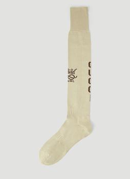 Gucci | Logo Sports Socks in Beige商品图片,
