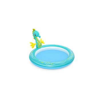 商品WOWMAZING | Bestway H2OGO! Seahorse Inflatable Sprinkler Pool,商家Macy's,价格¥130图片