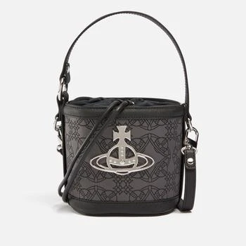 Vivienne Westwood | Vivienne Westwood Daisy Drawstring Logo-Jacquard Leather Bag 额外7.5折, 额外七五折