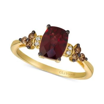 Le Vian | Pomegranate Garnet (1-3/4 ct. t.w.) & Diamond (1/5 ct. t.w.) Ring in 14k Gold (Also in London Blue Topaz),商家Macy's,价格¥11896